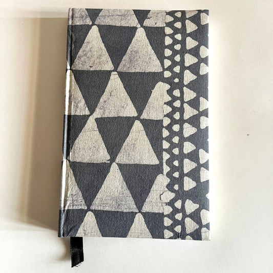 TRIANGLE CLUSTER- Batik Print Handmade Diary