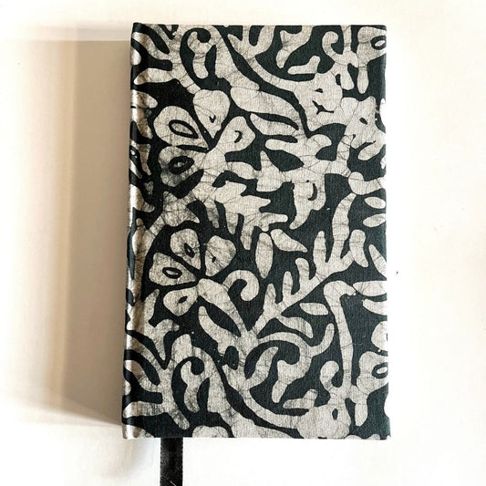 FLOWERBED- Batik Print Handmade Diary