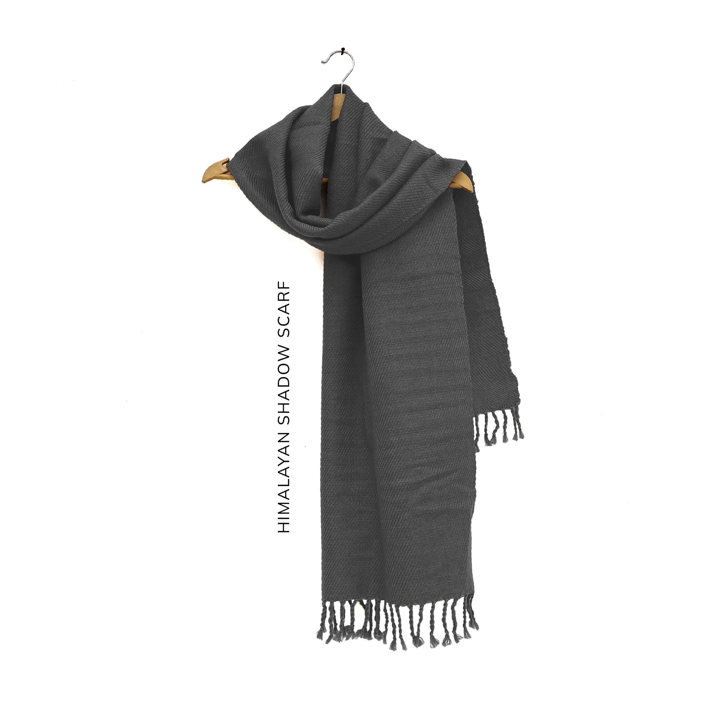 Himalayan Shadow Scarf- 100% Merino Wool