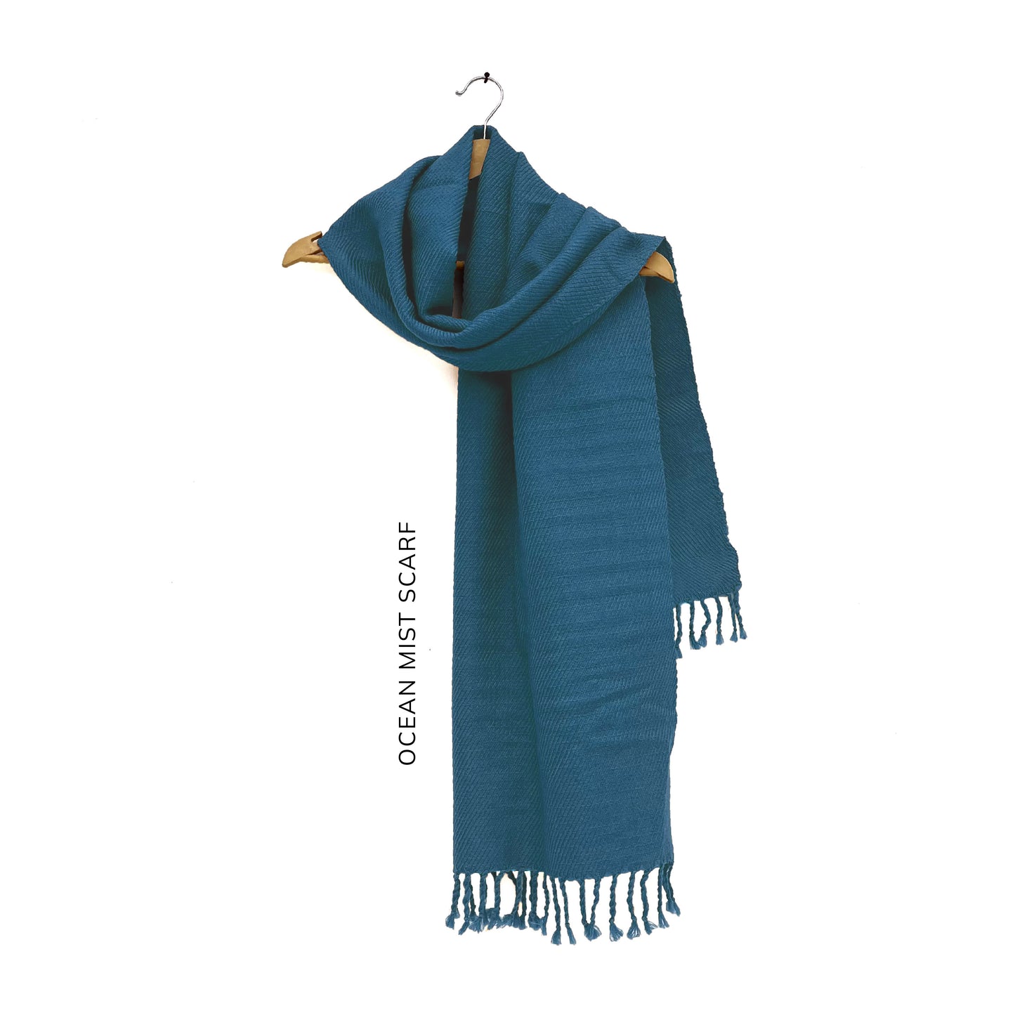 Ocean Mist Scarf- 100% Merino Wool