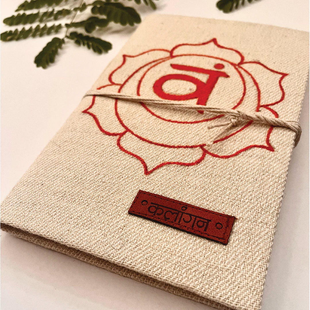 Sacral Chakra Healing Diary | Hand-Painted Svadhisthana Journal