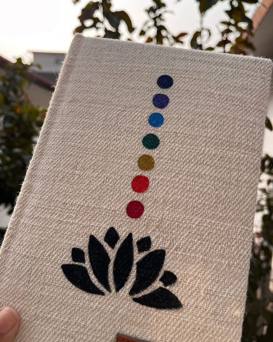 Energy Lotus | Hand-Painted Seven Chakra Healing Journal