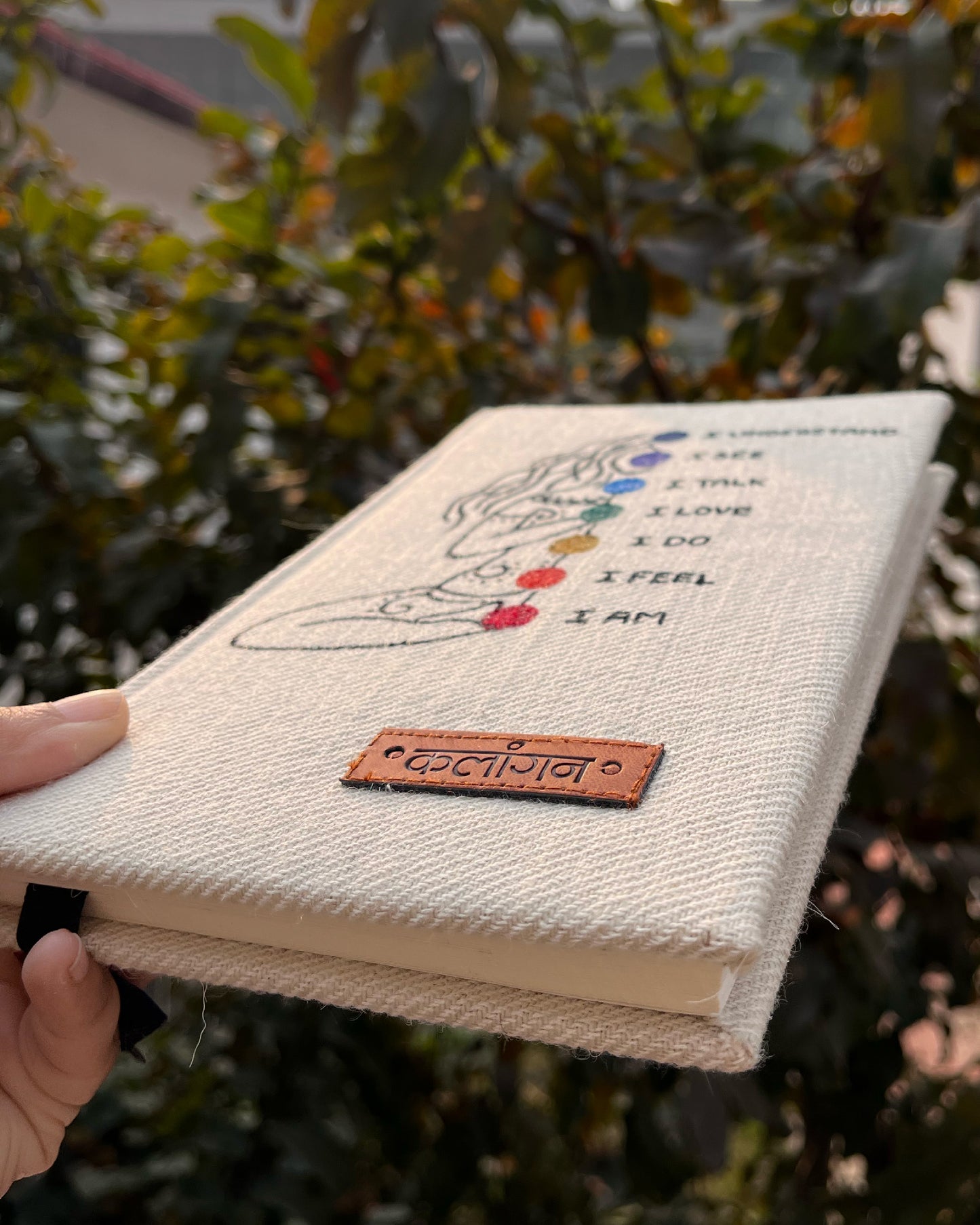 Path of Seven | Hand-Painted Seven Chakra Healing Journal