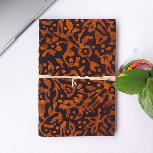 BLOOM CREATION- Batik Print Handmade Diary