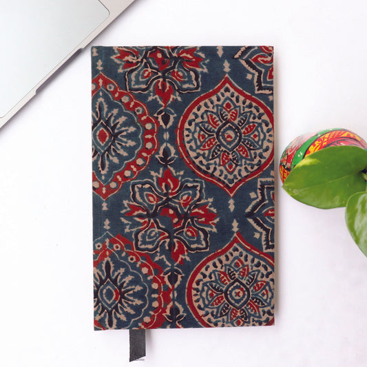 BOTANICURVES- Ajrakh Print Handmade Diary