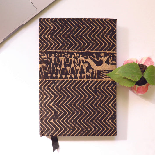block print handmade diary