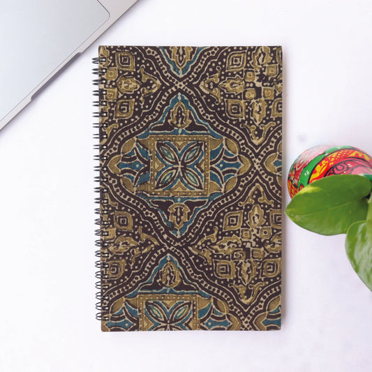 OLD WORLD- Ajrakh Print Handmade Diary