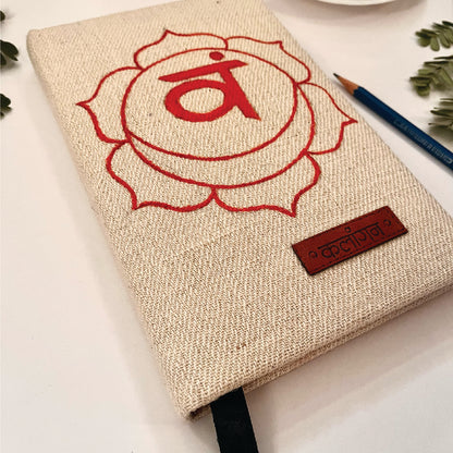 Sacral Chakra Healing Diary | Hand-Painted Svadhisthana Journal