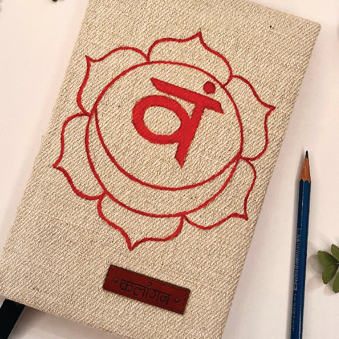 Sacral Chakra Healing Diary | Hand-Painted Svadhisthana Journal