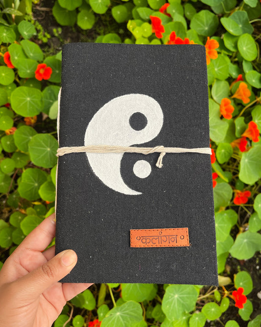 Yin Yang | Hand-Painted Mindfulness Journal