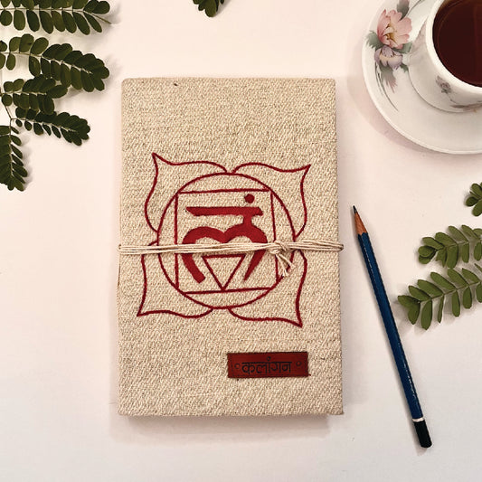 Root Chakra Healing Diary | Hand-Painted Muladhara Journal