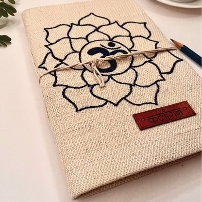 Crown Chakra Healing Diary | Hand-Painted Sahasrara Journal