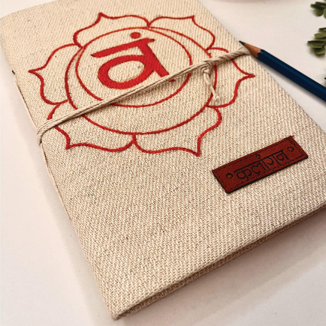 Sacral Chakra Healing Diary | Hand-Painted Svadhisthana Journal