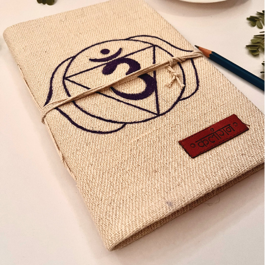 Third-Eye Chakra Healing Diary | Hand-Painted Ajna Journal