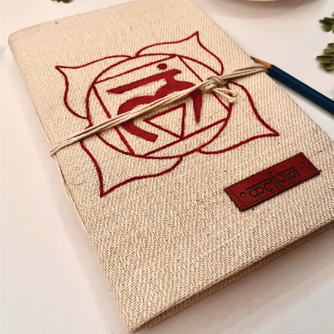 Root Chakra Healing Diary | Hand-Painted Muladhara Journal