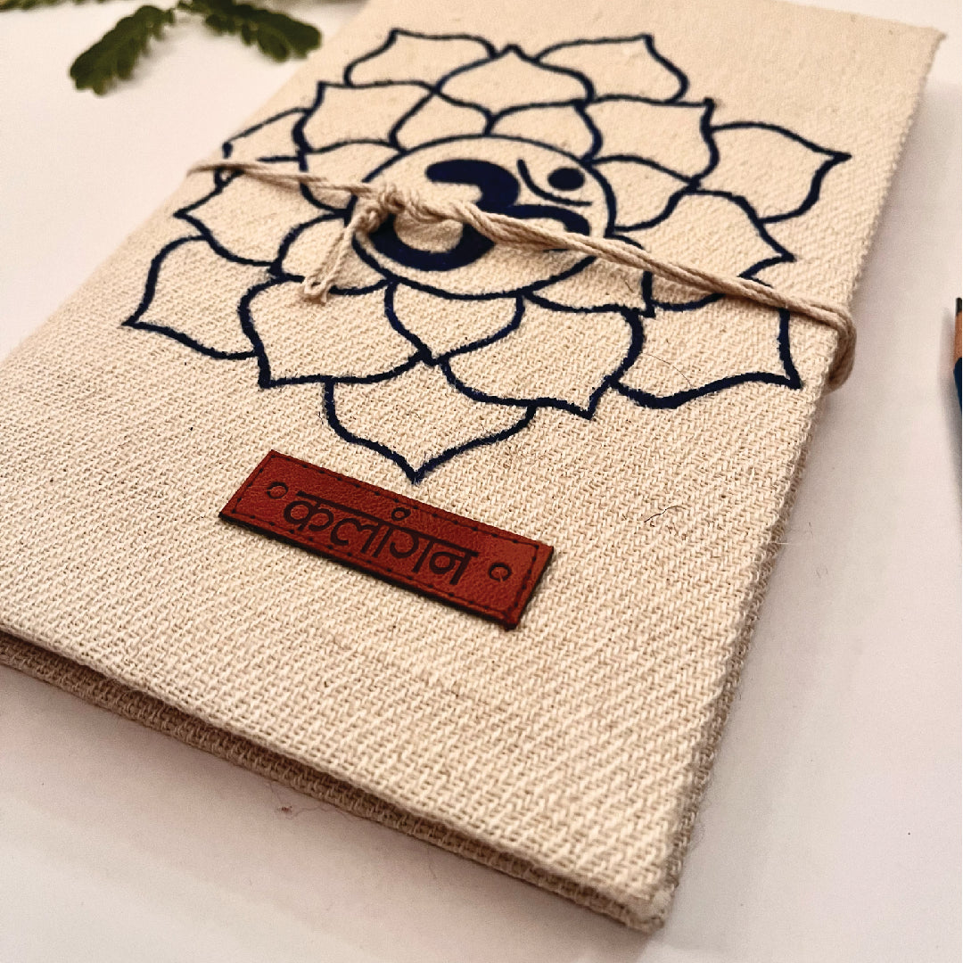 Crown Chakra Healing Diary | Hand-Painted Sahasrara Journal