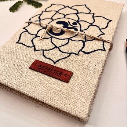 Crown Chakra Healing Diary | Hand-Painted Sahasrara Journal