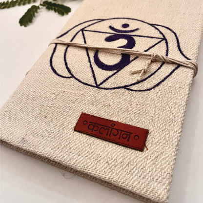 Third-Eye Chakra Healing Diary | Hand-Painted Ajna Journal