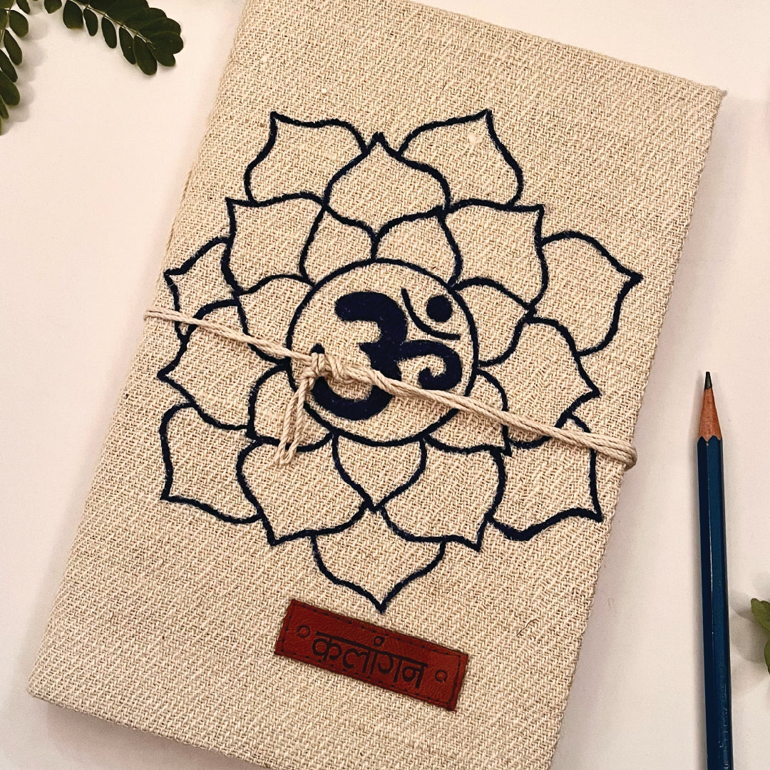 Crown Chakra Healing Diary | Hand-Painted Sahasrara Journal