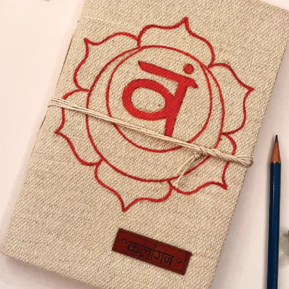 Sacral Chakra Healing Diary | Hand-Painted Svadhisthana Journal