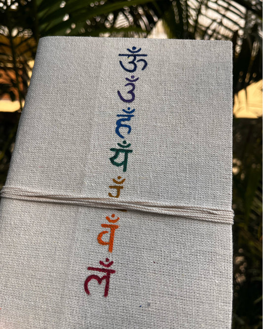 Chakra Sangam | Hand-Painted Seven Chakra Healing Journal