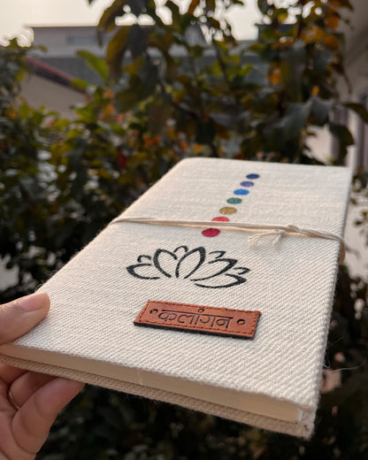 Lotus Of Alignment | Hand-Painted Seven Chakra Healing Journal