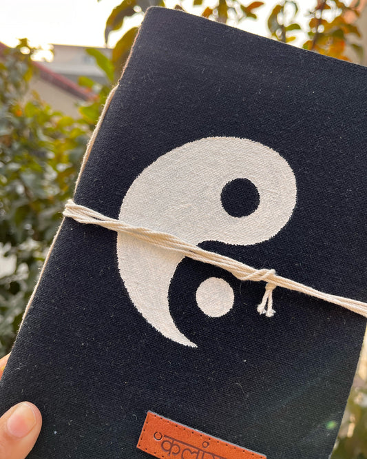 Yin Yang | Hand-Painted Mindfulness Journal