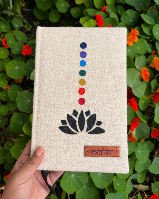 Energy Lotus | Hand-Painted Seven Chakra Healing Journal