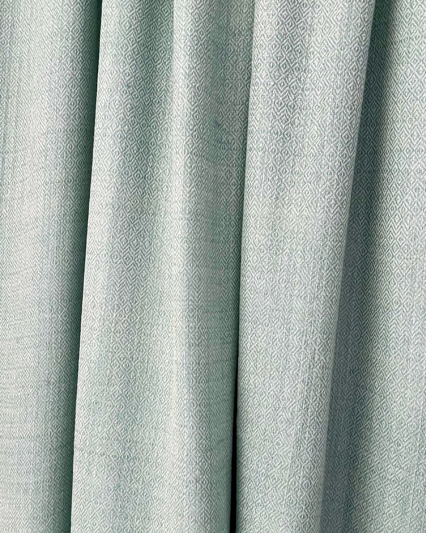 Glacier Aqua Merino Wool Shawl