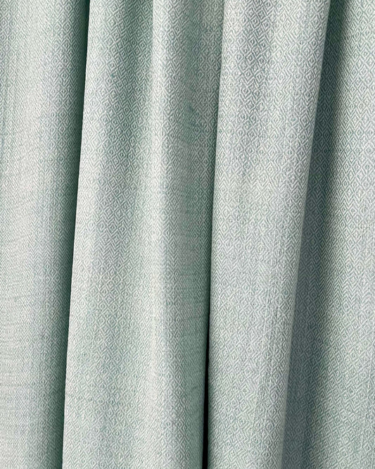 Glacier Aqua Merino Wool Shawl