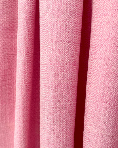 Valley Pink Merino Wool Shawl