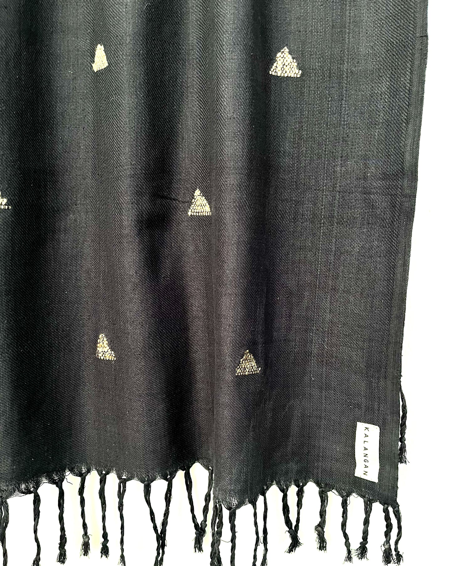 Twilight Booti Handwoven Eri Silk Stole