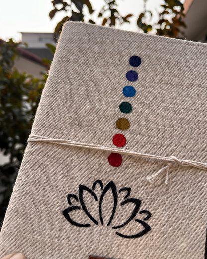 Lotus Of Alignment | Hand-Painted Seven Chakra Healing Journal