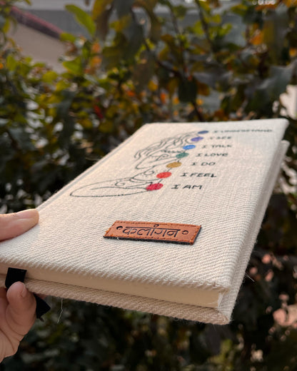 Path of Seven | Hand-Painted Seven Chakra Healing Journal