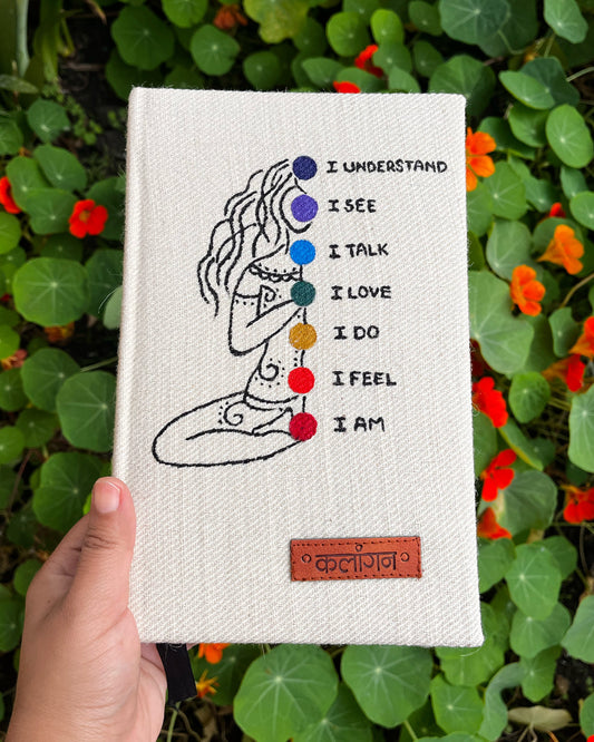 Path of Seven | Hand-Painted Seven Chakra Healing Journal