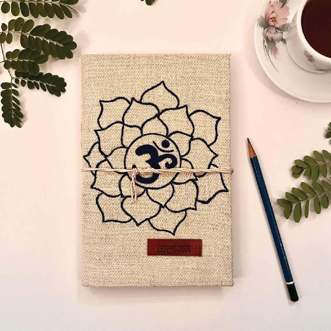 Crown chakra healing diary for mindfulness and spiritual journaling by Kalangan