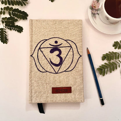 Third-Eye Chakra Healing Diary | Hand-Painted Ajna Journal