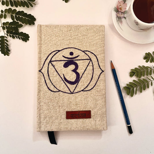 Third-Eye Chakra Healing Diary | Hand-Painted Ajna Journal