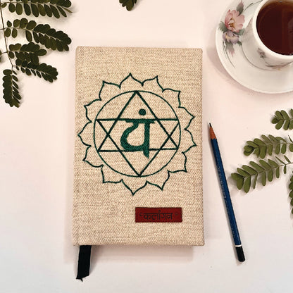 Heart Chakra Healing Diary | Hand-Painted Anahata Journal