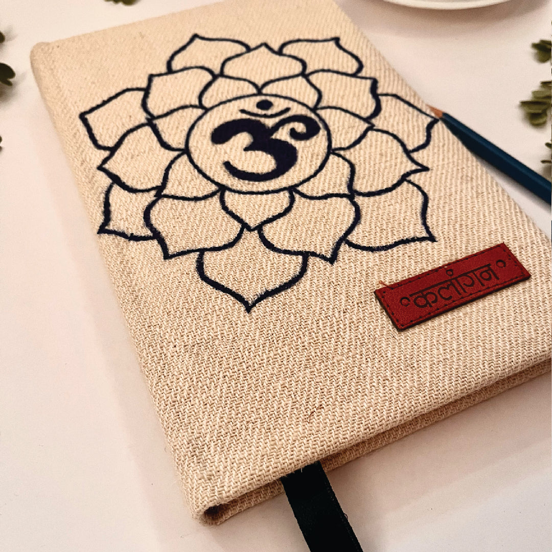 Crown Chakra Healing Diary | Hand-Painted Sahasrara Journal
