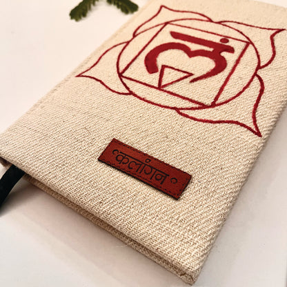 Root Chakra Healing Diary | Hand-Painted Muladhara Journal