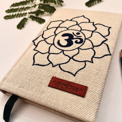 Crown Chakra Healing Diary | Hand-Painted Sahasrara Journal