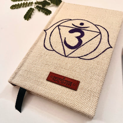 Third-Eye Chakra Healing Diary | Hand-Painted Ajna Journal