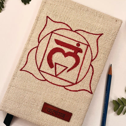 Root Chakra Healing Diary | Hand-Painted Muladhara Journal