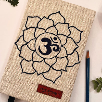 Crown Chakra Healing Diary | Hand-Painted Sahasrara Journal