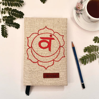 Sacral Chakra Healing Diary | Hand-Painted Svadhisthana Journal